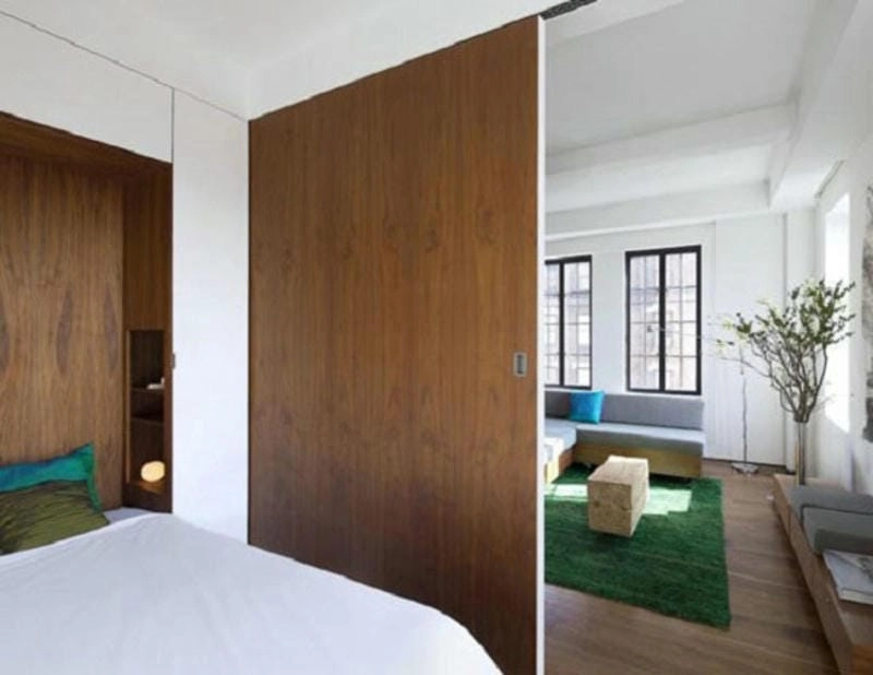 các kiểu vách ngăn phòng ngủ sáng tạo linh hoạt cho mọi diện tích