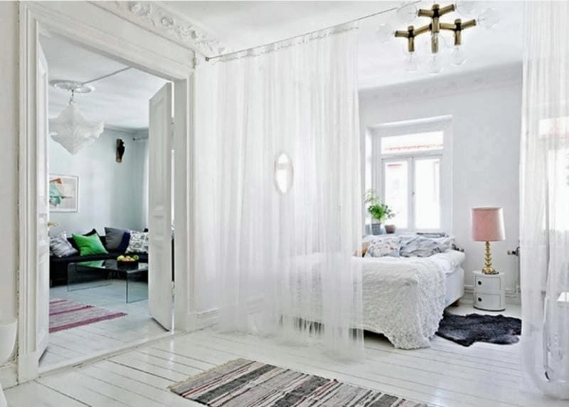 các mẫu vách ngăn phòng ngủ đẹp mang vẻ thanh lịch và tiện nghi