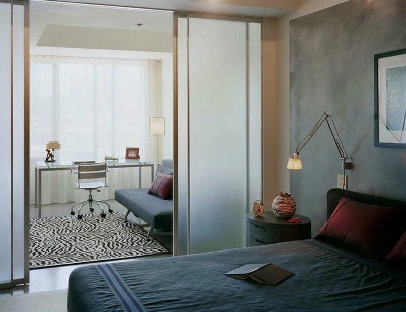 làm vách phòng ngủ đơn giản mà hiệu quả cao về công năng