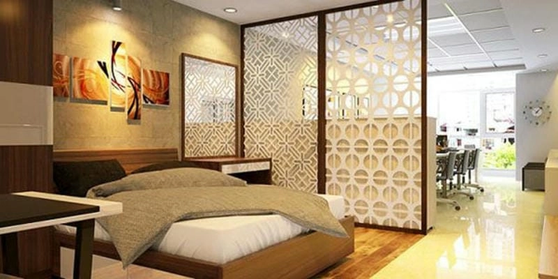 những mẫu vách ngăn gỗ đẹp vừa thẩm mỹ vừa tiện lợi