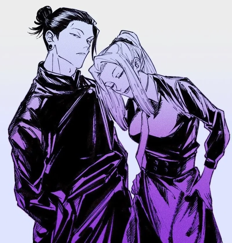 JJK Mei Mei x Ui Ui được khai thác trong các fanfic và fanart