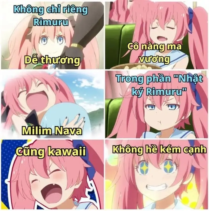 Biểu cảm độc đáo trong meme waifu khiến fan thích thú