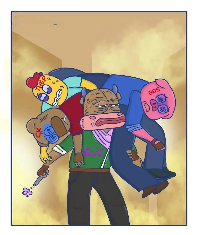 Cuộc sống mệt mỏi khi bạn luôn là meme gánh còng lưng trong mọi group