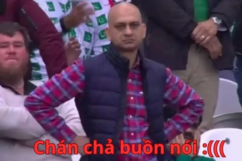 Meme chán không buồn nói biểu cảm đỉnh cao của sự cạn lời
