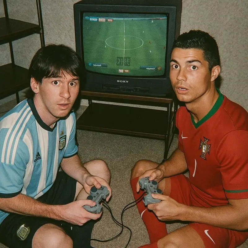 Meme Messi và Ronaldo thu hút fan bóng đá toàn cầu
