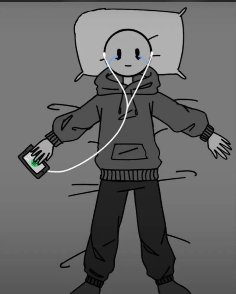 Hành trình trưởng thành qua ánh mắt meme sad boi