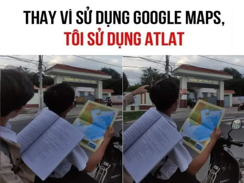 Meme môn Địa vui nhộn meme các môn học