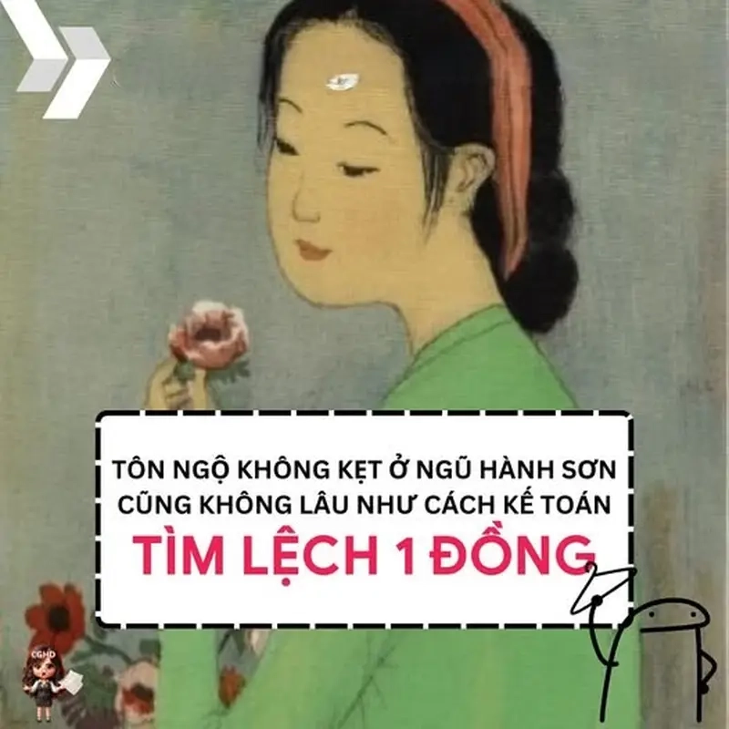 Những khoảnh khắc meme số liệu không khớp khiến dân kế toán bật cười