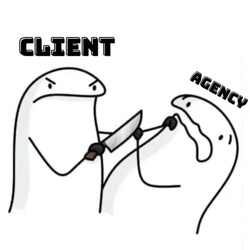 Meme agency và client phản ánh chân thực chuyện vui nghề quảng cáo