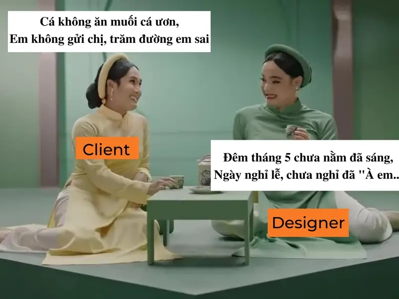 Bộ meme agency và client giúp marketer giải trí giữa áp lực công việc