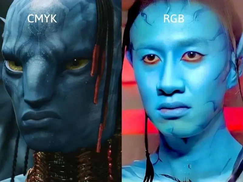 Meme hệ màu CMYK và RGB được dân design share rần rần khắp các group