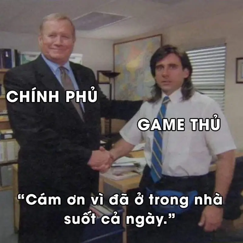 Meme game thủ hài hước về meme game thủ và cuộc sống