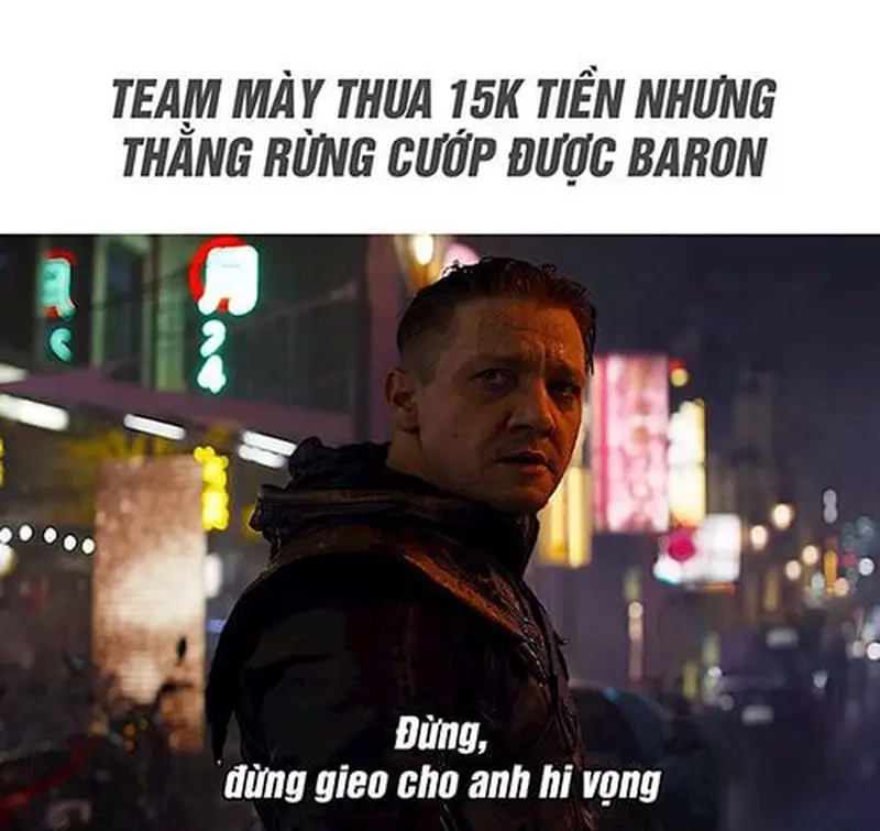 Meme LOL (Liên Minh Huyền Thoại) chế vui giúp giải trí sau trận đấu