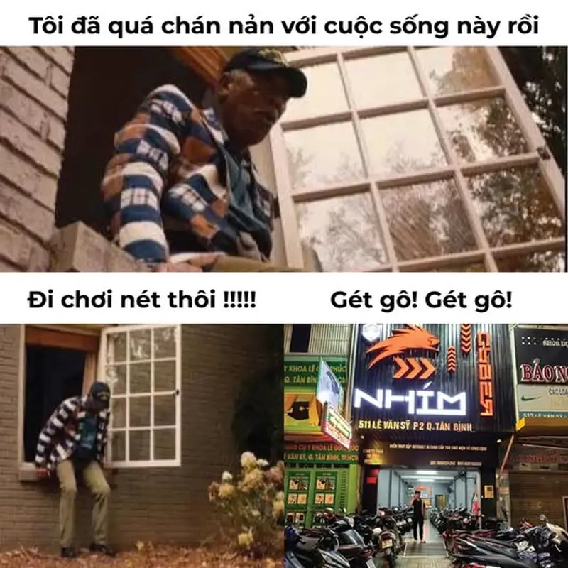 Cười vỡ bụng với ảnh chế gét gô chất lượng cao