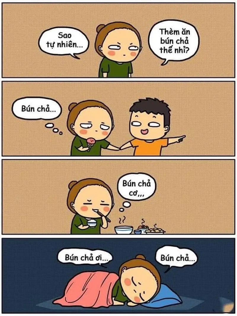 Bàn chuyện đời qua meme đặc sản Hà Nội (trà đá, bún chả)