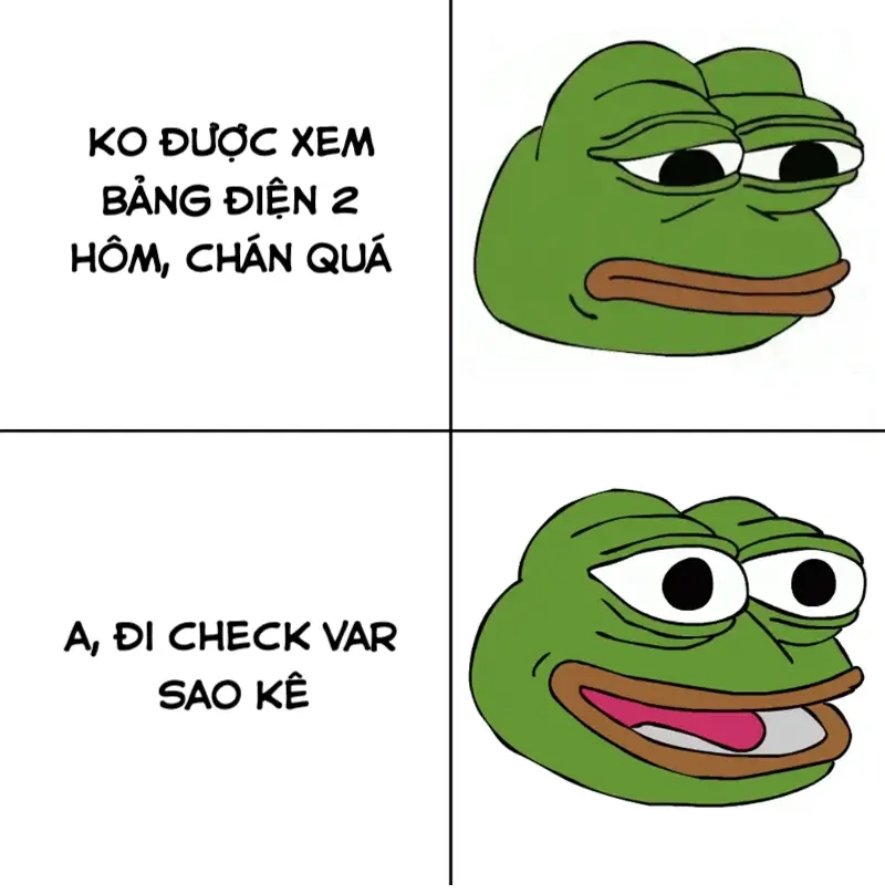 Khi meme hệ tư tưởng check var trở thành meme quốc dân