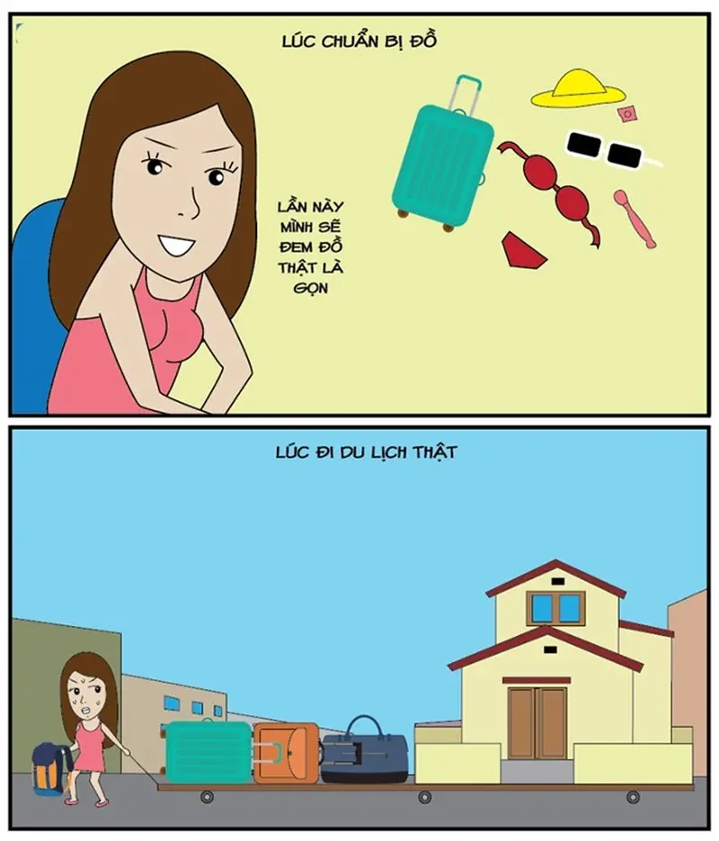 Tạo meme ảnh du lịch độc đáo giúp tăng tương tác