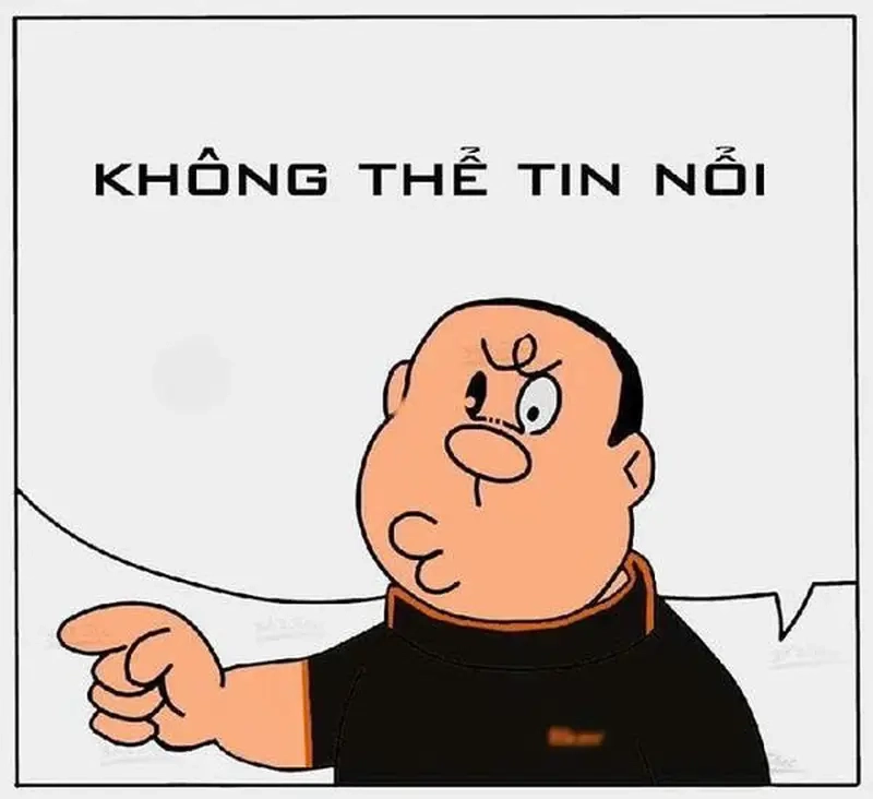 Meme không thể tin được dành cho những phút giây sốc nặng