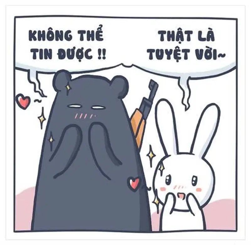 Gửi meme không thể tin được để chia sẻ sự ngỡ ngàng cùng mọi người