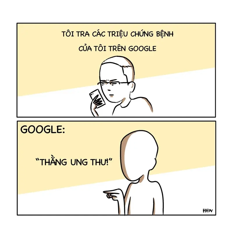 Giải trí cùng meme bệnh nhân google cho cộng đồng Meme Ngành Y / Bác sĩ / Dược sĩ