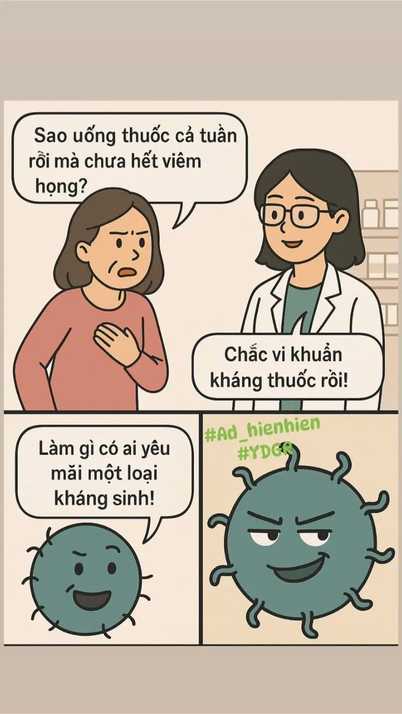 Meme tư vấn cho bệnh nhân thể hiện những tình huống hài hước trong ngành y