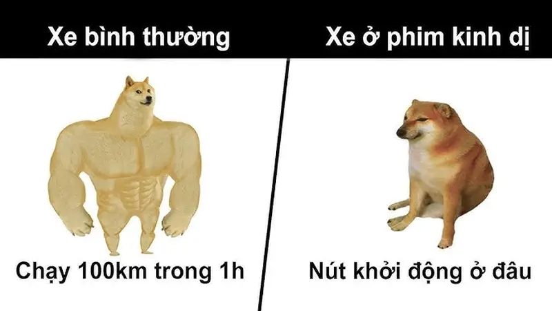 Những tình huống hài hước trong meme phim kinh dị khiến fan thích thú