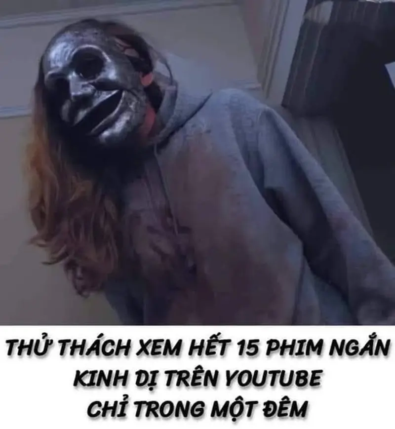 Meme phim kinh dị thu hút lượng tương tác cao trên mạng xã hội