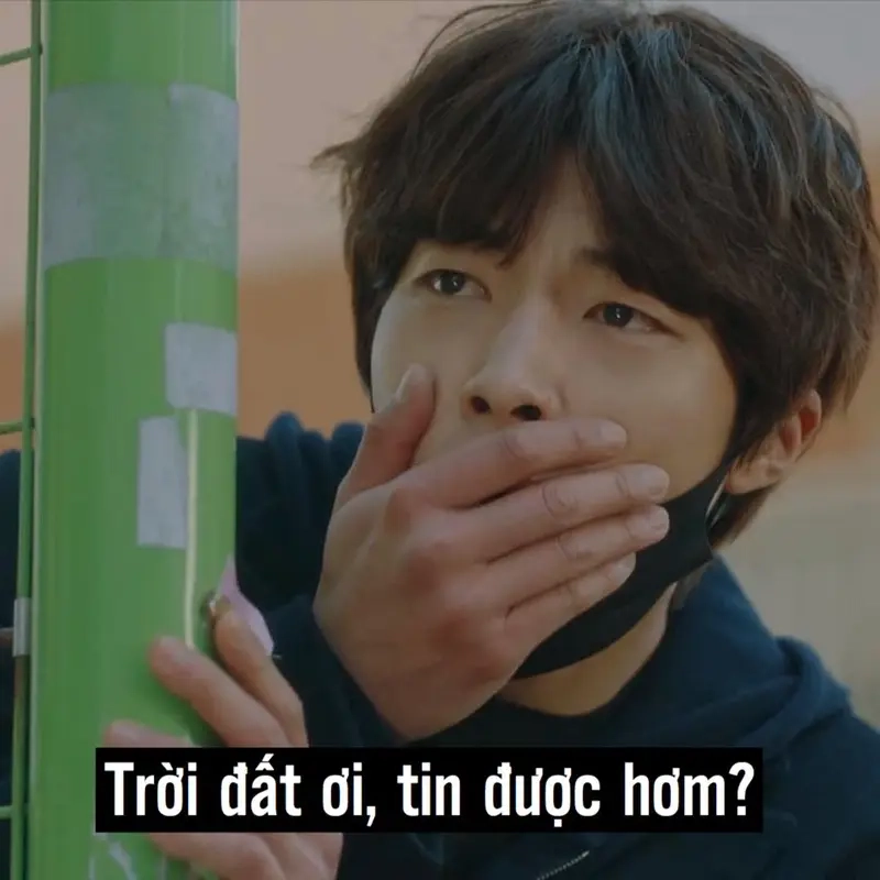 Phản ứng hài hước trong meme phim Hàn Quốc gây cười sảng khoái