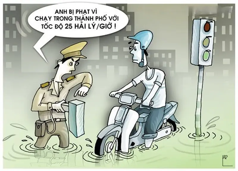 Sài Gòn mưa ngập qua góc nhìn meme Sài Gòn vui nhộn