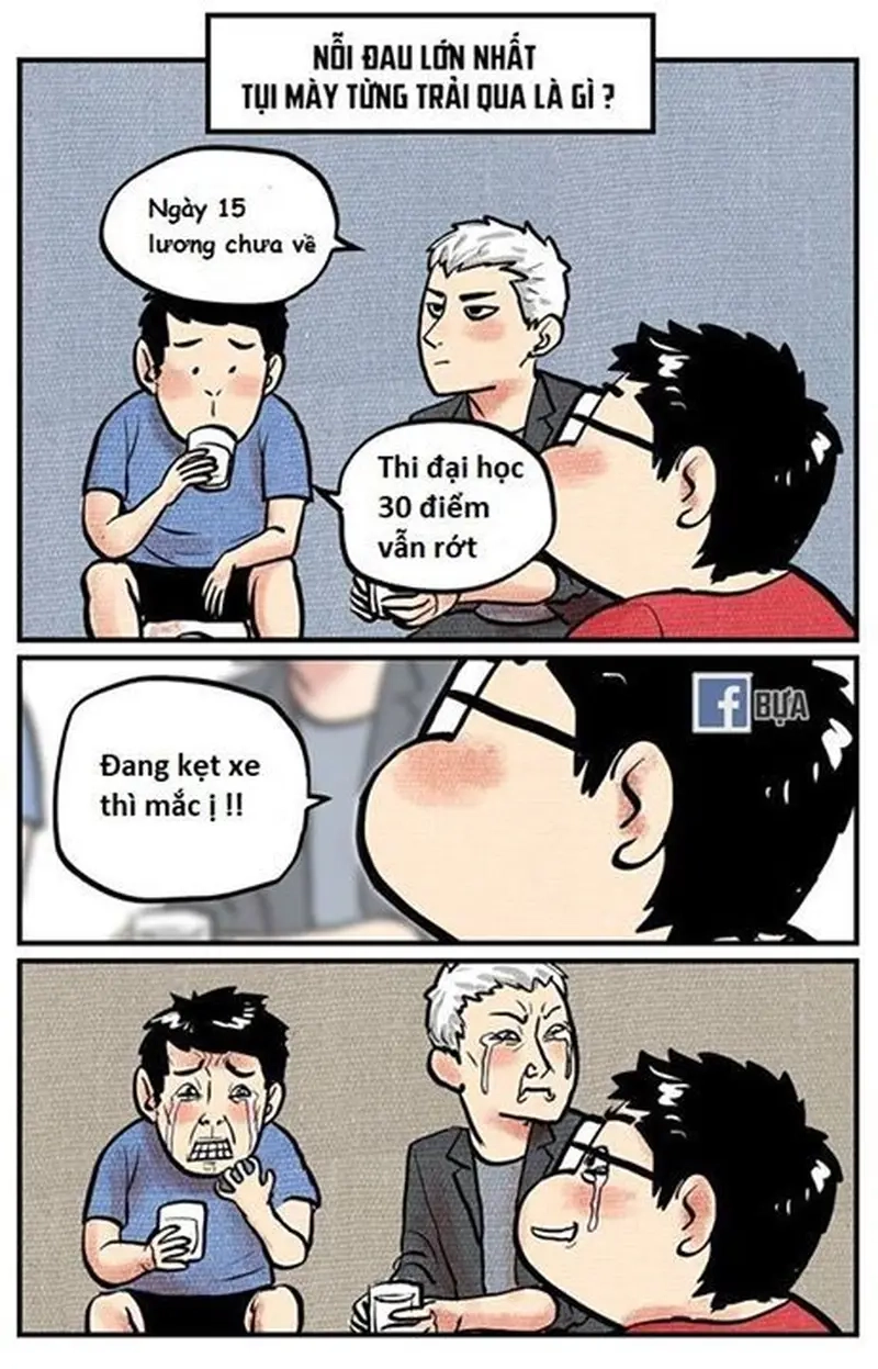 Ai cũng từng trải qua meme kẹt xe Sài Gòn đầy thử thách