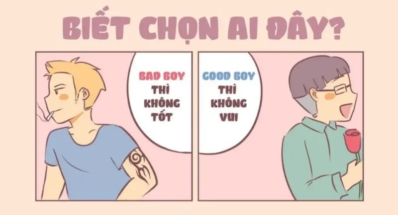 Meme template chung ấm áp với meme good boy thân thiện dễ thương