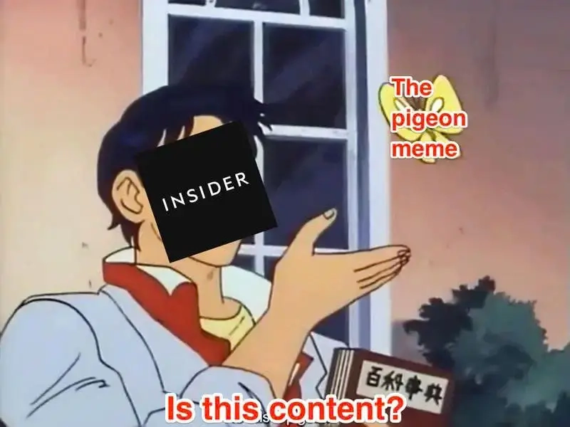 Meme template chung viral với meme is this a pigeon đầy hài hước