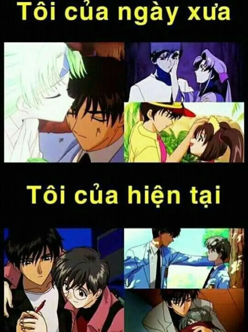Khám phá meme truyện tranh ngày xưa trong meme Thế hệ 8x, 9x