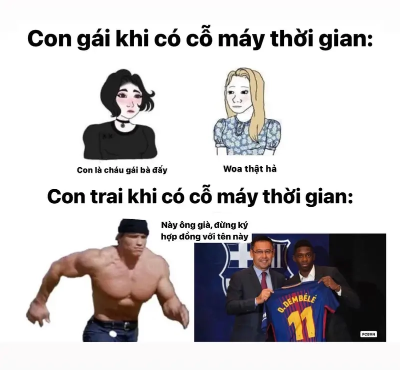 Bộ meme về thời gian thu hút sự quan tâm lớn từ cộng đồng mạng