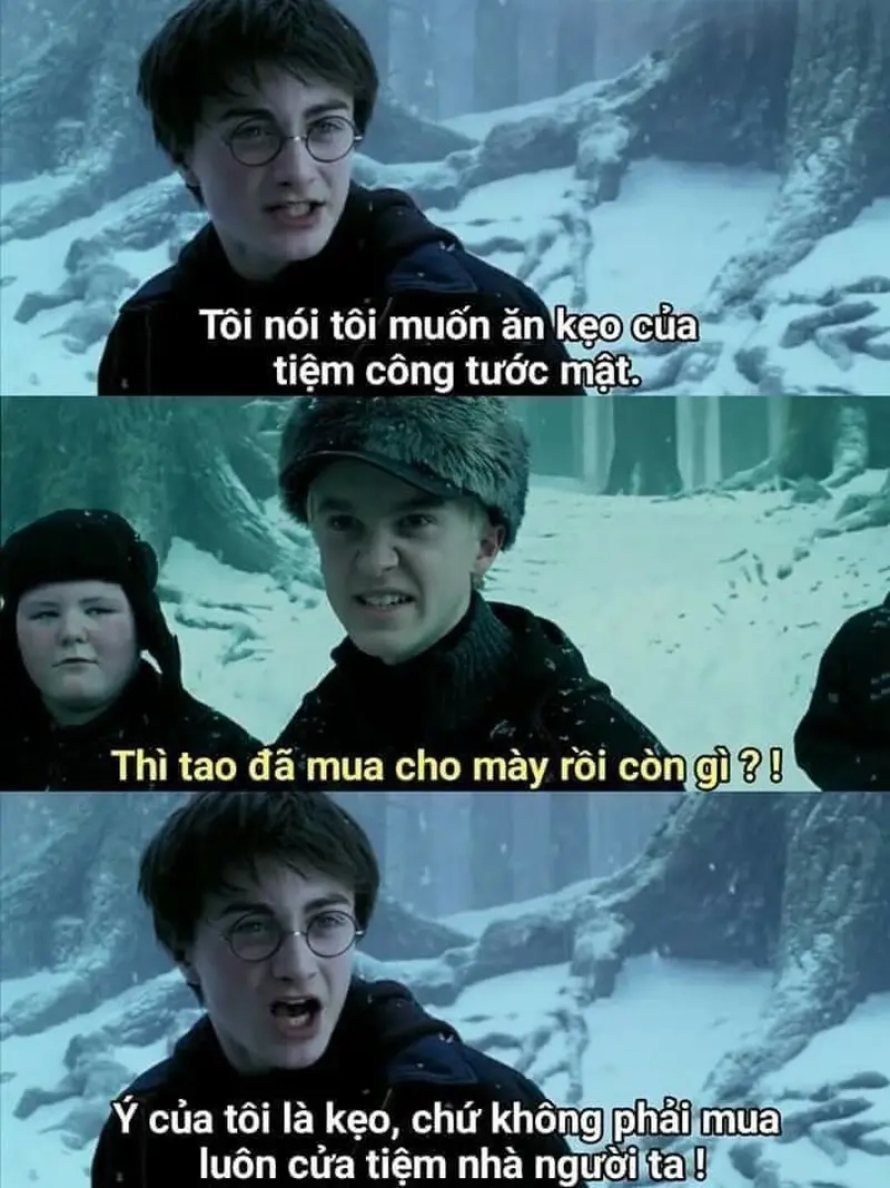 Cười vui với meme Harry Potter (các nhà) và những câu chuyện hài hước