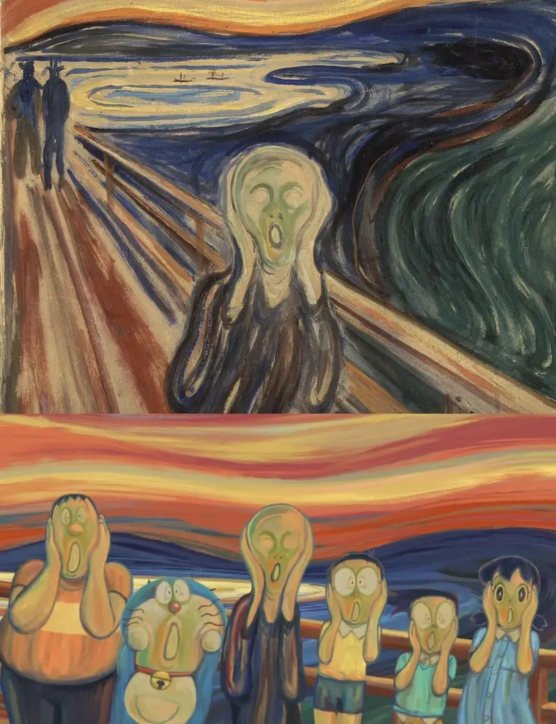 Meme The Scream khiến ai cũng muốn hét lên cùng nhân vật chính