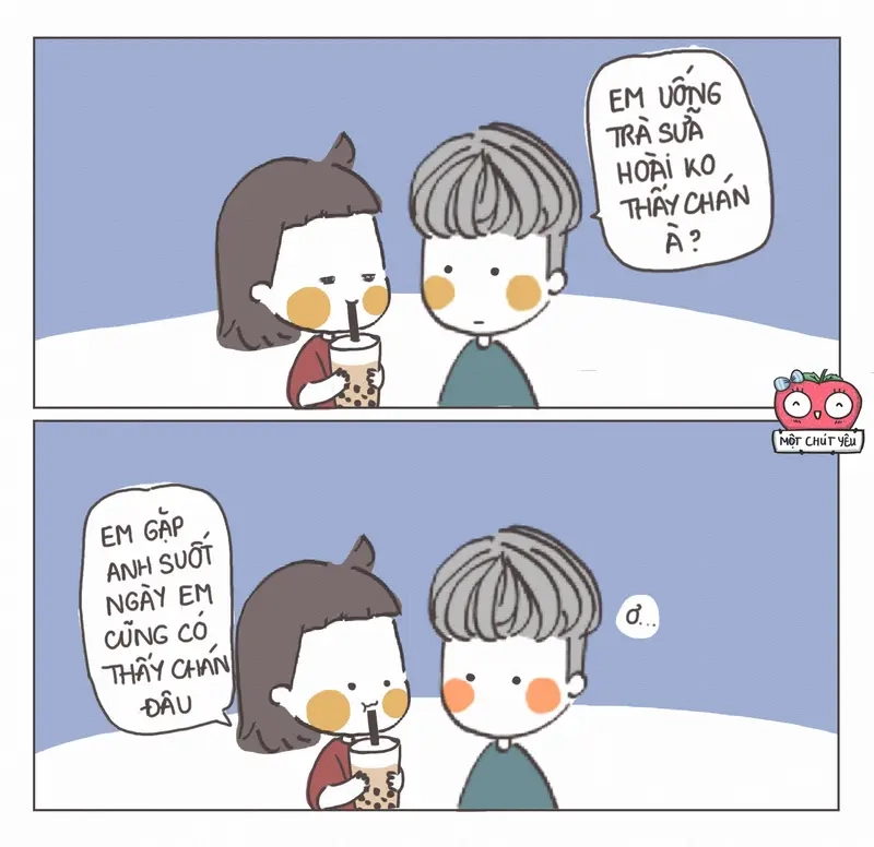 Phản ứng hài hước trong meme trà sữa gây cười sảng khoái