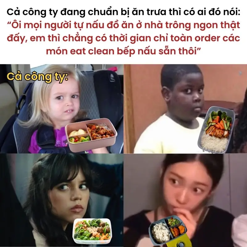 Meme eat clean khiến bạn vừa cười vừa muốn ăn ngon sạch