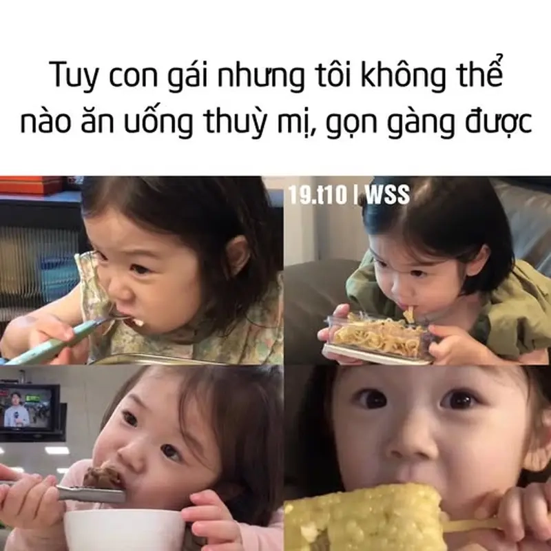 Meme mukbang chia sẻ khoảnh khắc ăn uống cực chill