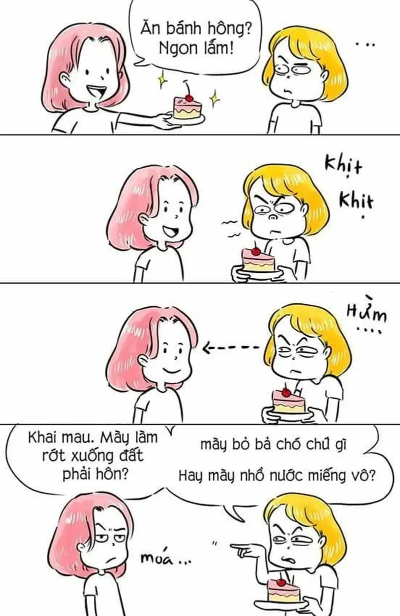 Meme bạn thân là con trai hài hước, thể hiện tình bạn độc đáo