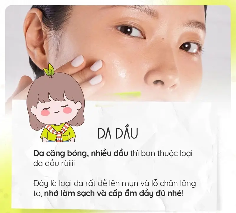 Sáng khô chiều dầu – chuyện thường ngày meme da khô, da dầu