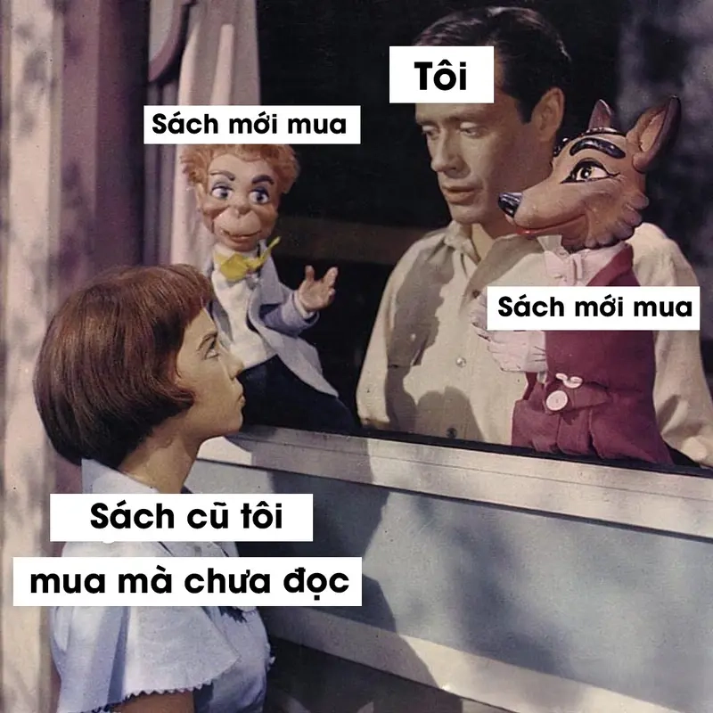 Meme mua sách không đọc khiến fan Mọt sách cười nghiêng ngả