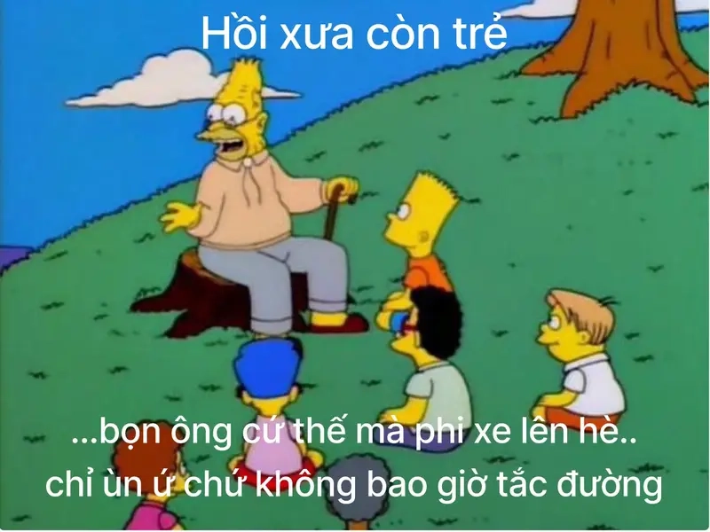 Meme tắc đường Hà Nội / Sài Gòn như phim hành động phiên bản thật