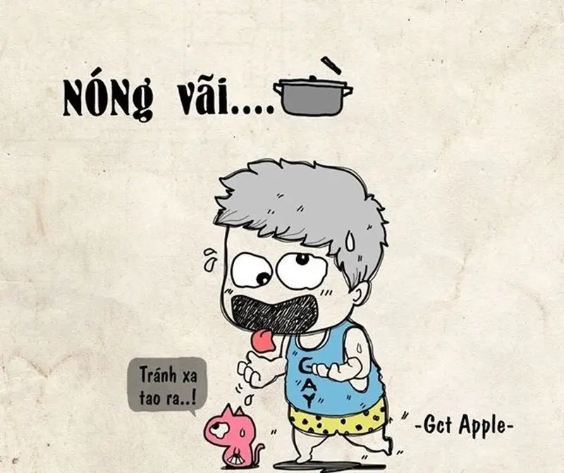 Meme trời nóng chảy mỡ khiến bạn thèm một ly nước mát ngay lập tức