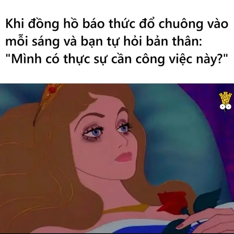 Meme bật báo thức và ngủ tiếp nói hộ lòng người ghét buổi sáng