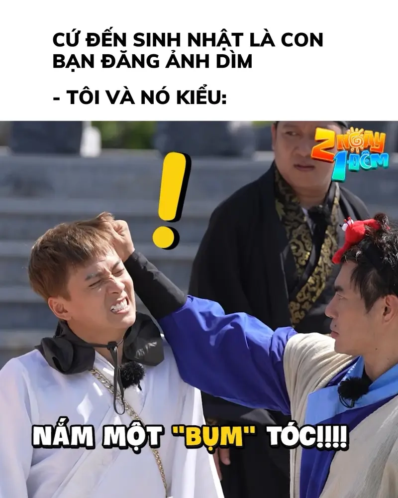 Meme 2 ngày 1 đêm hài hước meme về Sự kiện âm nhạc, giải trí