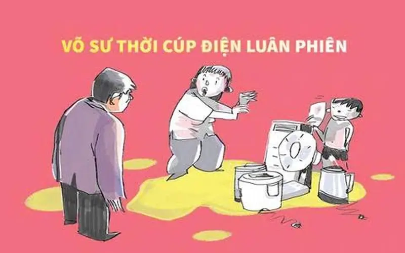 Meme cắt điện luân phiên độc đáo meme về Sự kiện xã hội, tin tức