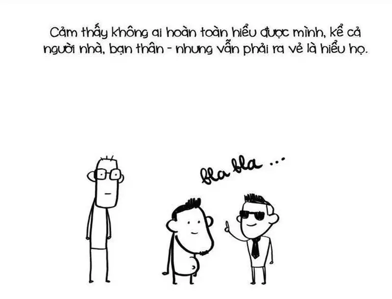 Khi thư giãn là không nói chuyện với ai meme hướng nội