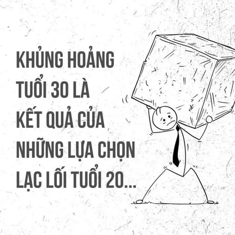 Khi bạn không biết mình đang làm gì với cuộc đời meme khủng hoảng tuổi 20/30
