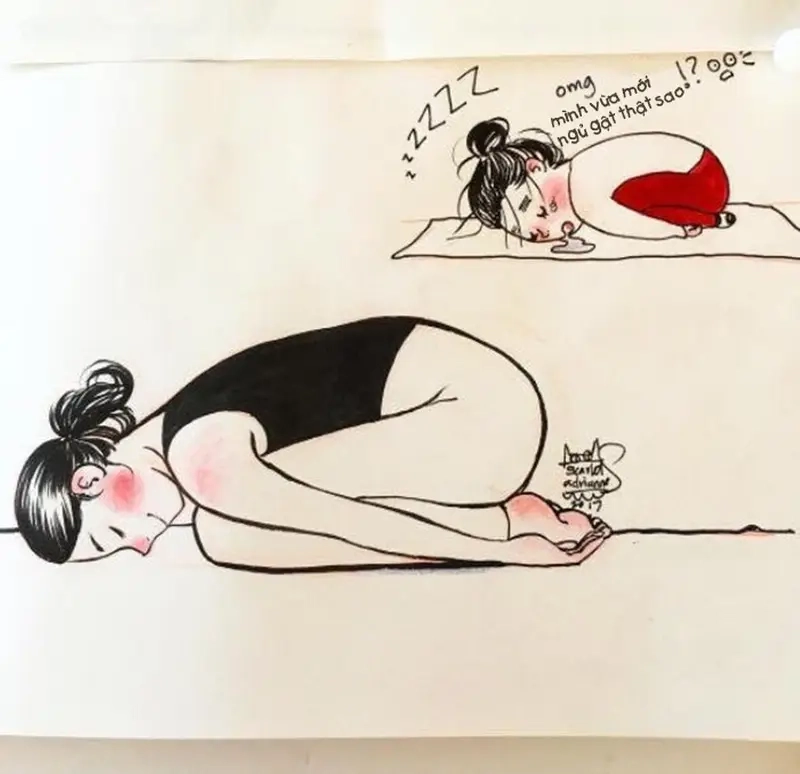 Meme yoga khiến bạn nhận ra cơ thể có giới hạn rất rõ ràng